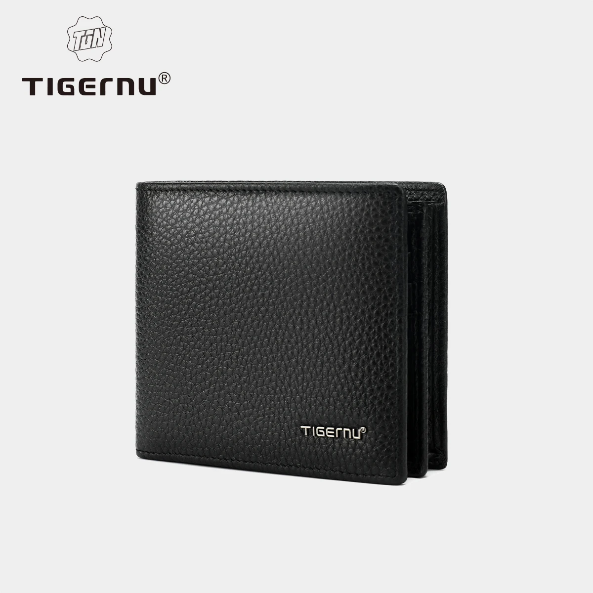 Tigernu Männlichen Echtem Leder Geldbörsen Männer Luxus Mini Geldbörse männer Brieftasche Kleine Geld Tasche Karte Brieftasche Für Männer Qualität schlanke Brieftaschen
