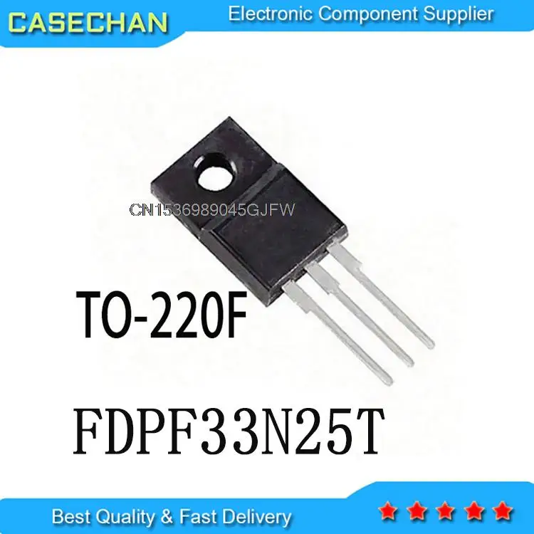 Lot De 10 Transistors MOSFET FQPF11N40C TO-220F - Composants électroniques Neufs | Marque Icexpress