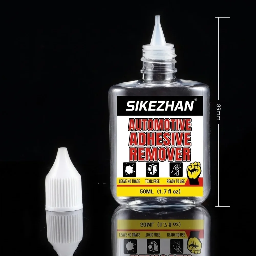 Automotive Adhesive Remover Kit with Scraper & Blades Safe for Car Paint Glass Decal Sticker Emblem & Vinyl Glue Removal