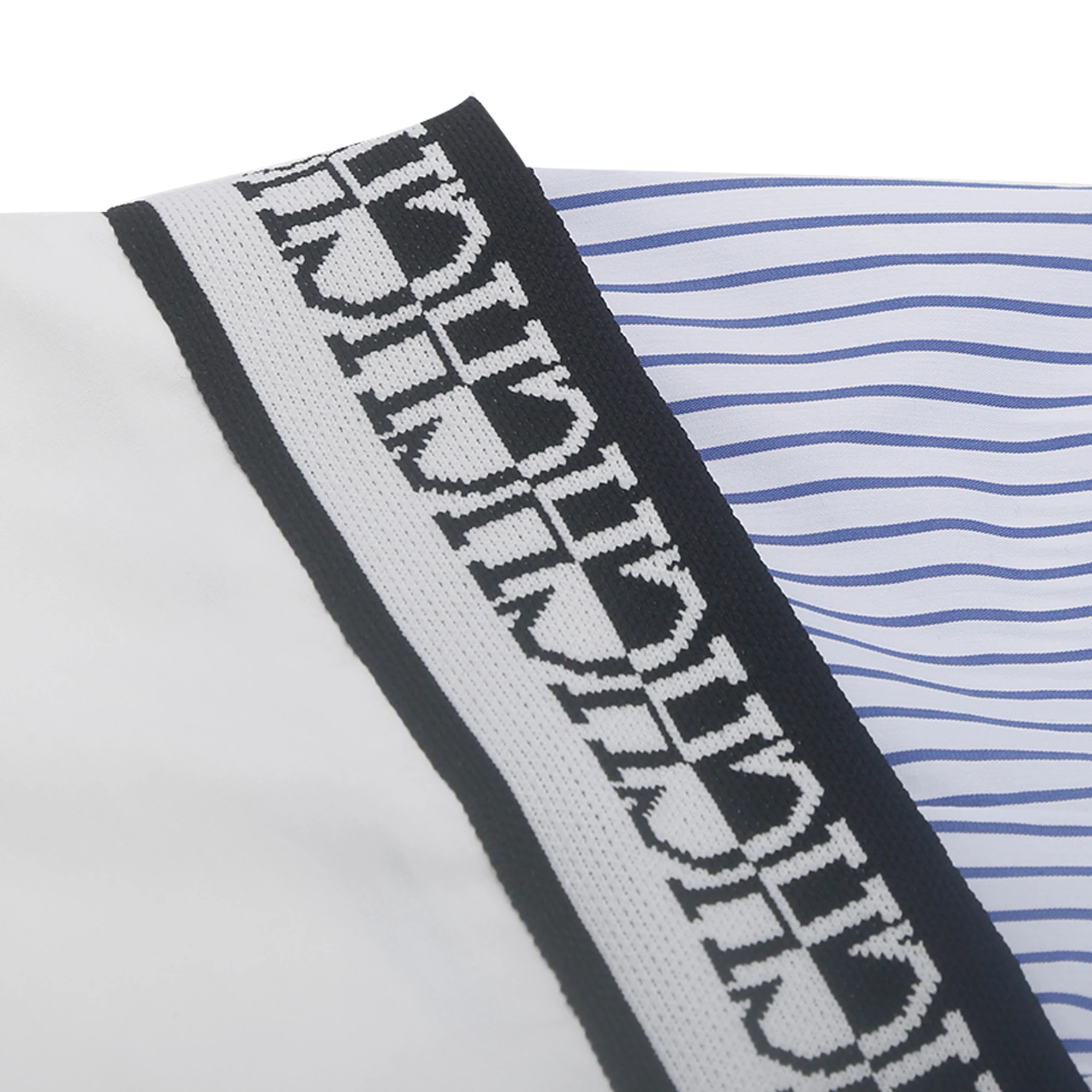 قميص سفلي نسائي مخطط جديد من CHCH باللون الأزرق لر...