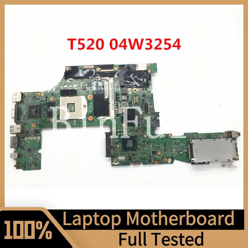 

04W3254 Mainboard For Lenovo ThinkPad T520 T520I Laptop Motherboard N12P-NS1-S-A1 QM67 1GB DDR3 100% Full Tested Working Well