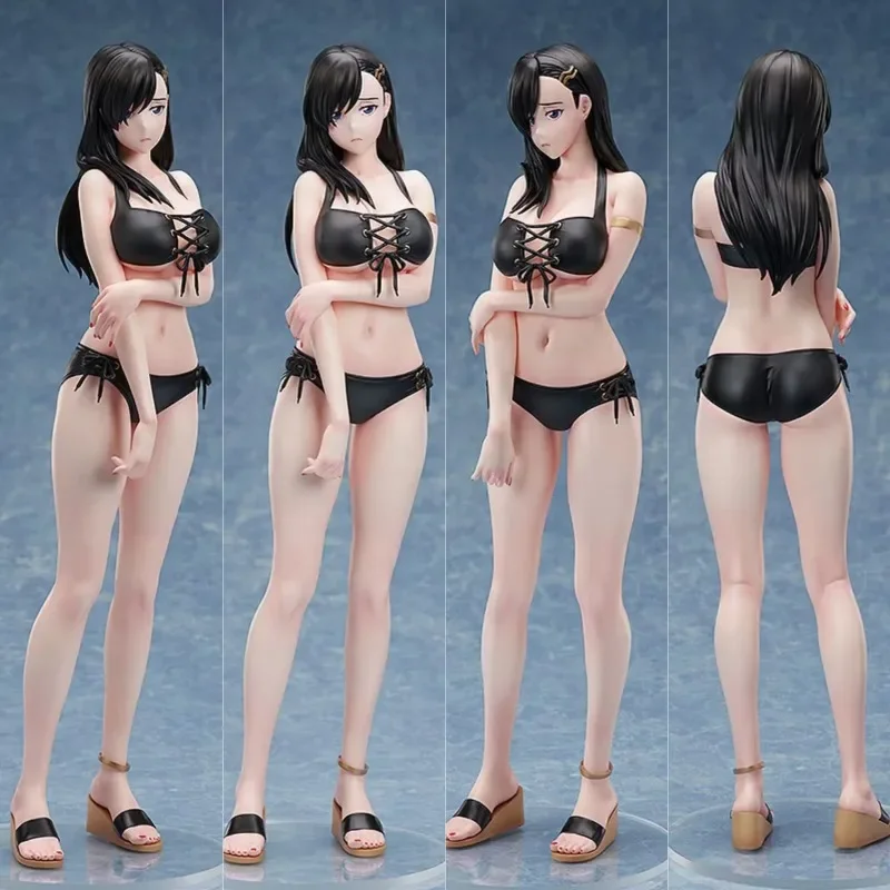 

Anime character sexy and beautiful girl GK burn the switch Noel Niihashi swimsuit standing pose model decoration box handmade