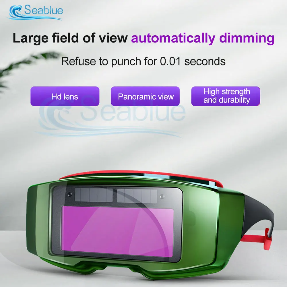 Welding Glasses Automatic Dimming Welding Glasses Automatic Darkening Welding Mask Anti Glare Argon Arc Glasses Welder Special Goggles