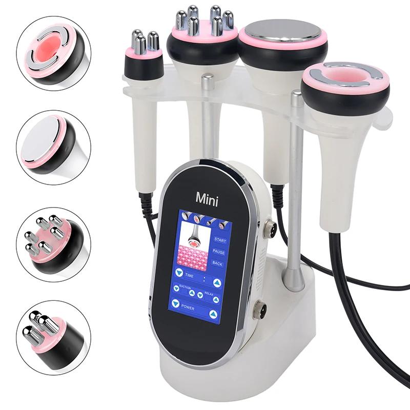 4-in-1 Facial Care 40K Cavitation Lipo Slimming Ultrasonic Liposuction Cavitation Machine Skin Tightening Lifting Device