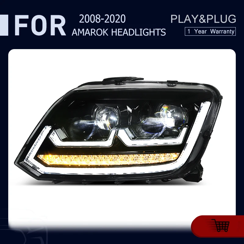AutomotiveFrontHeadlightForAmarokHeadlights20082020HeadLampLED
