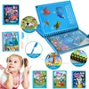 Drawing Coloring Books for Kids Magic Water Book with Pen 2 To 4 Years Old Children Learning  Education Toy Baby Montessori Toys 2