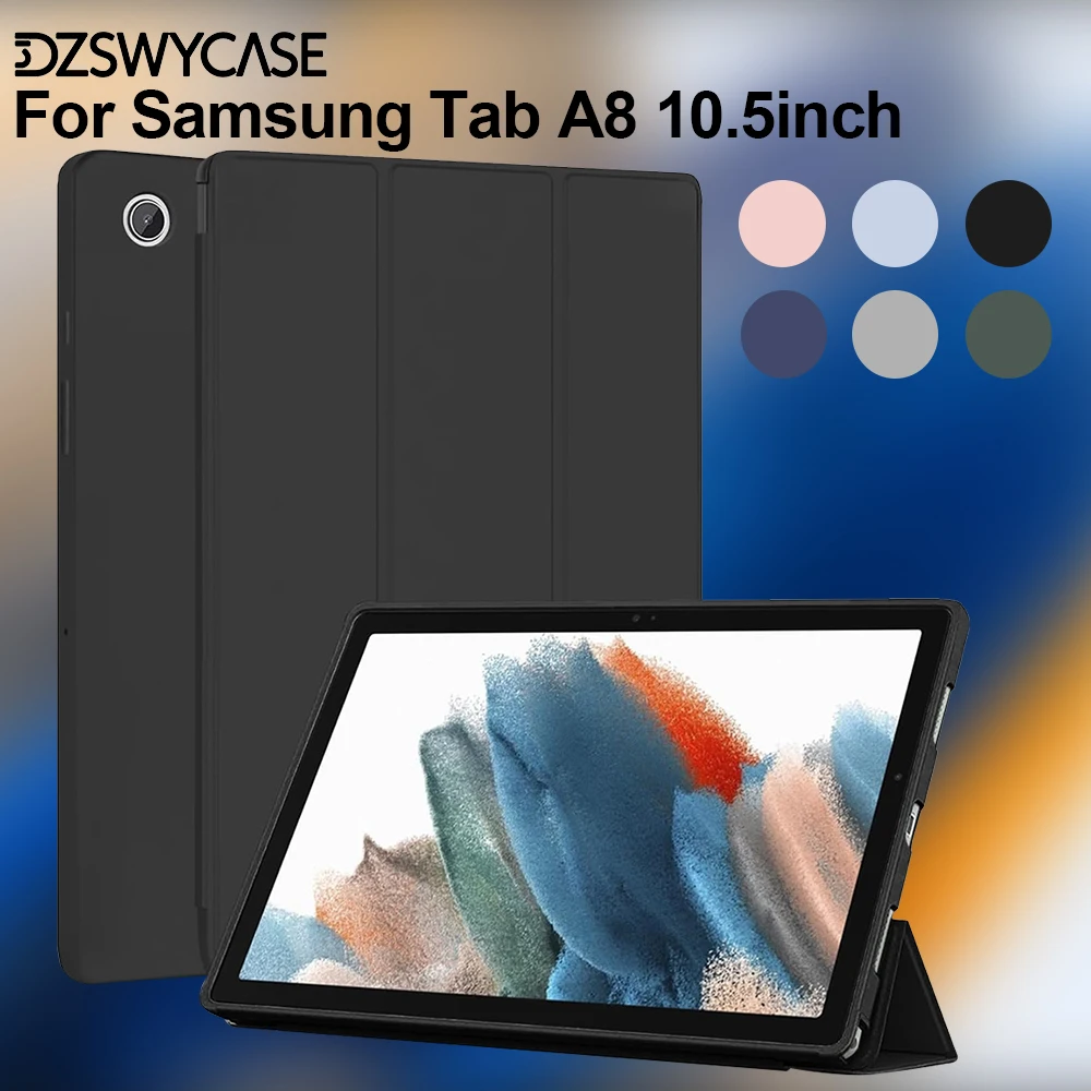 Silicone Slim Trifold Stand Tablet Case with Auto Sleep/Wake Feature