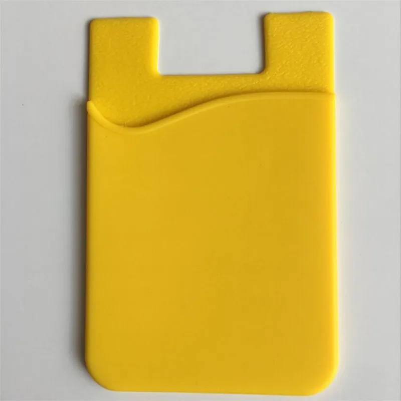 Silicone Phone Adhesive Card Holder Wallet