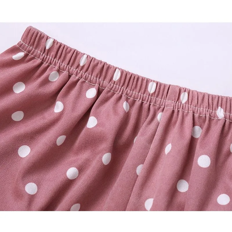 2024 New Pajama Ladies Spring Autumn Winter Ladies Long-sleeved Cardigan Cartoon Two-piece Suit Leisure Home Clothes