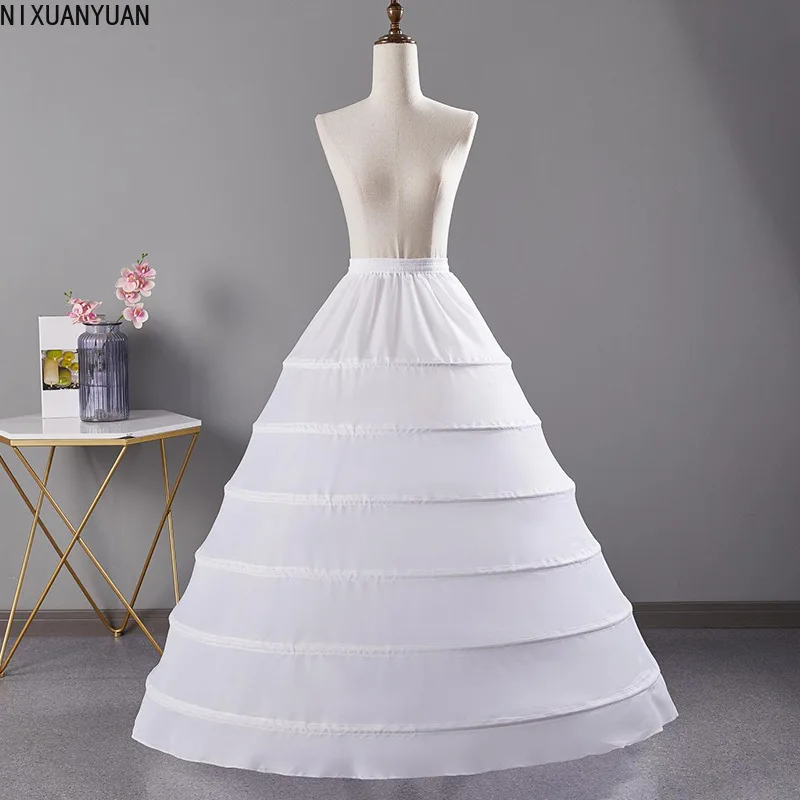 

Petticoat Under Wedding Dress Pettycoat Fluffy Skirt Crinoline Wedding Dresses 2023 Bride Slip Underskirt Hoop Puffy Accessories