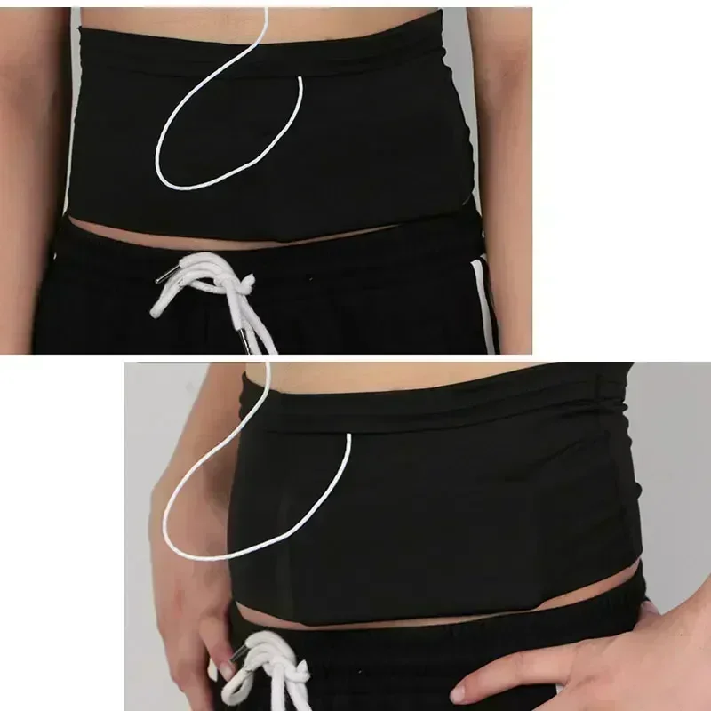 Invisible Professional Running Waist Bag Lightweight Thin Marathon Yoga Belt Pack Large Capacity Mobile Phone Sports Fanny Bags 4