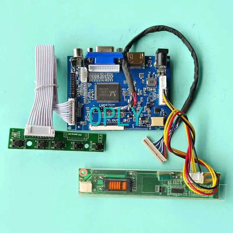 

Плата контроллера экрана ЖК-дисплея подходит для LTD121EC3L LTD121ECAK 1CCFL 20 Pin LVDS Комплект «сделай сам» 12,1 "HDMI-совместимый AV VGA 1024*768