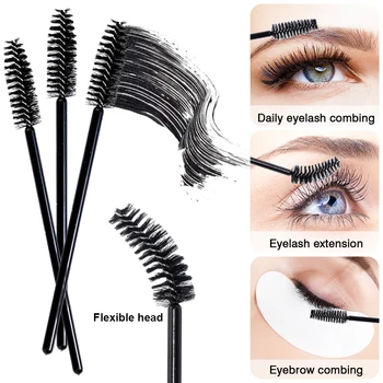 268PCS Eyelash Extensions Brushes Set Professionele Micro Lip Brush USB Mini Fan Glue Ring Eyelashes Tweezers Makeup Tools 5