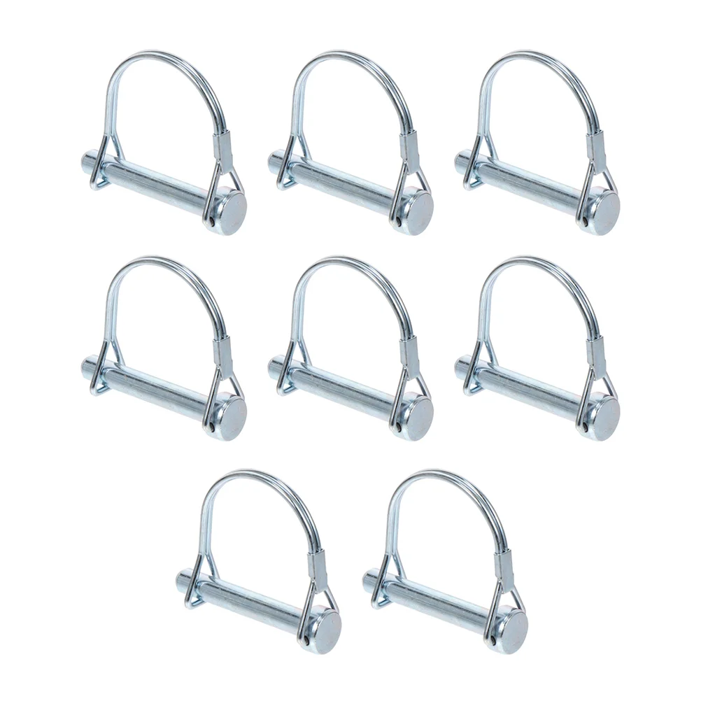 40 Pcs 1/4 Inch Trailer Hitch Pins - Carbon Steel Square Coupler Locking Pins For Towing