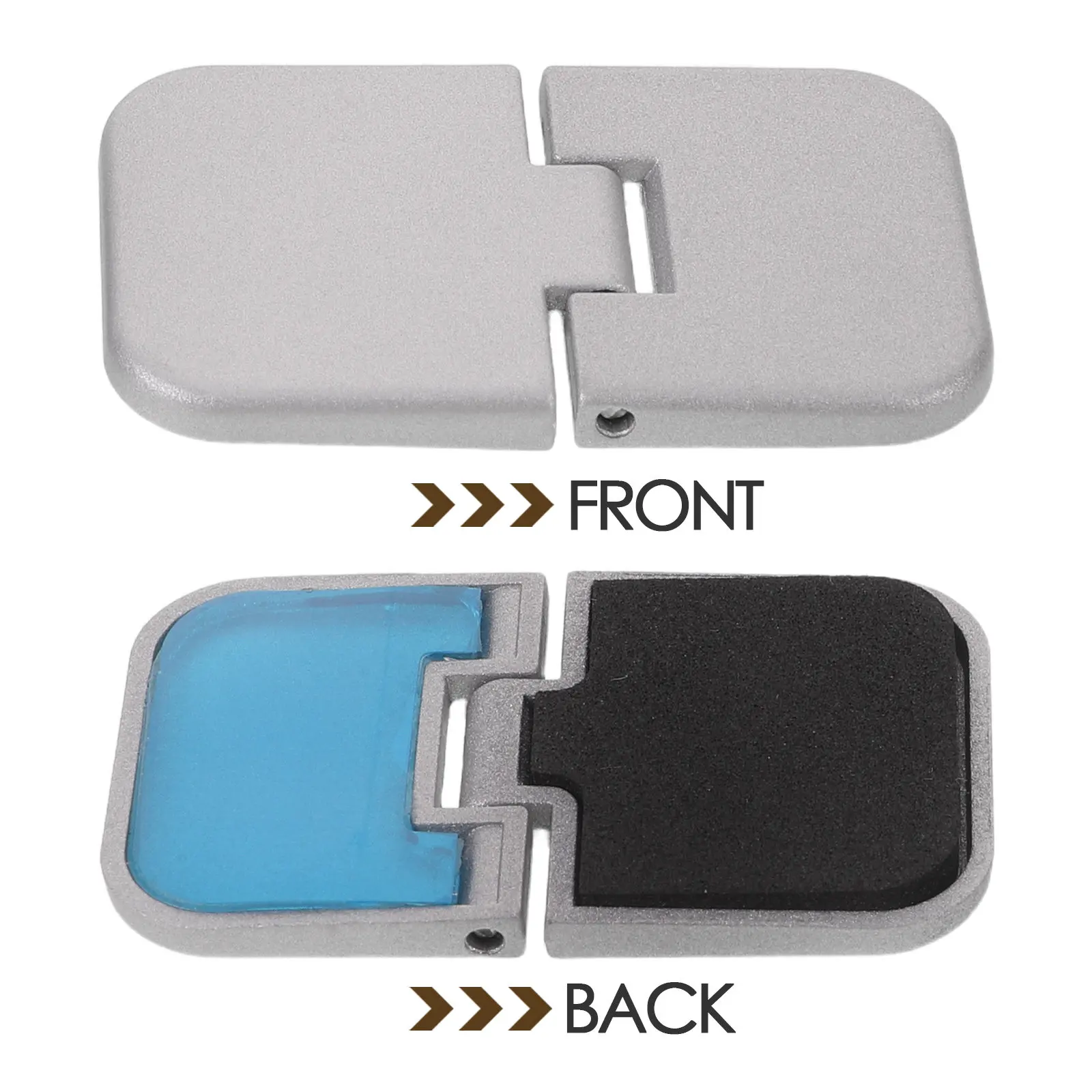 2Pcs 키보드 리프트 브래킷 세트 인체 공학적 키보드 라이저 휴대용 노트북 스탠드 책상 냉각 안정성을위한 미니 노트북 라이저 패드