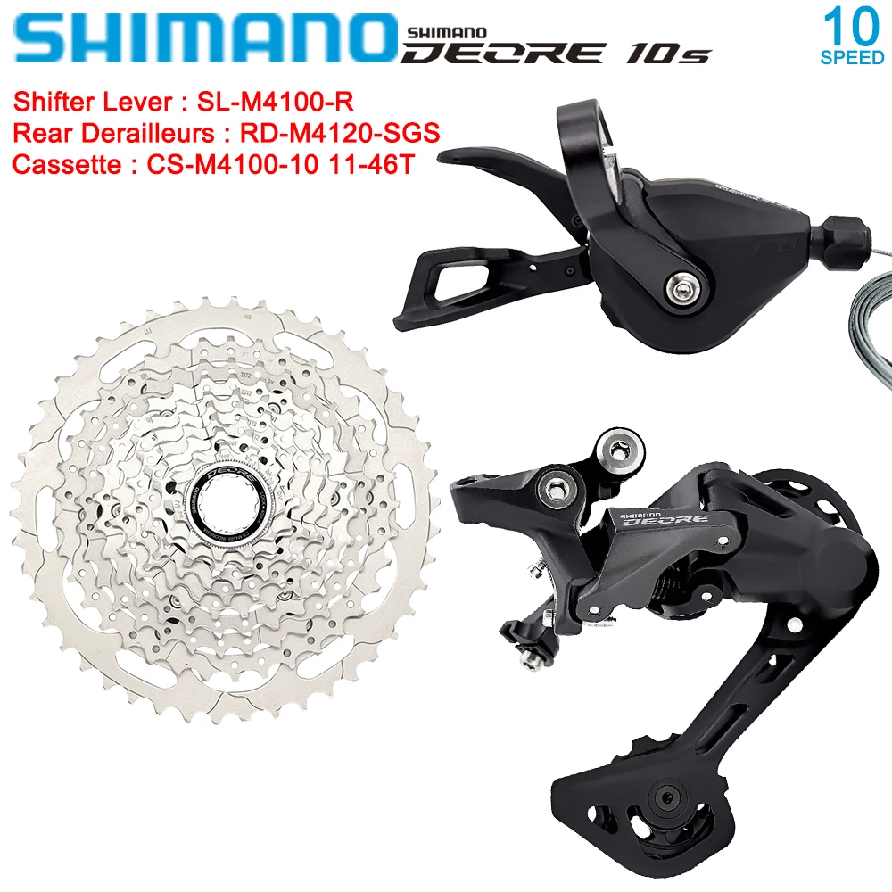 SL-M4100 RD-M5120 cs-M4100 MTB10sセット　シマノ Sb861a1d4b5994b8597bde46c37fc0