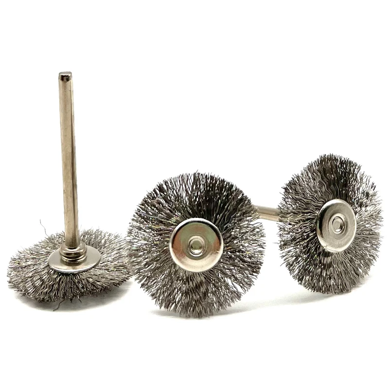 Wire Brush Wire Brush Set 18Pcs Brass Brush Steel Wire Wheels Brushes Drill Rotary Tools for Metal Rust Removal