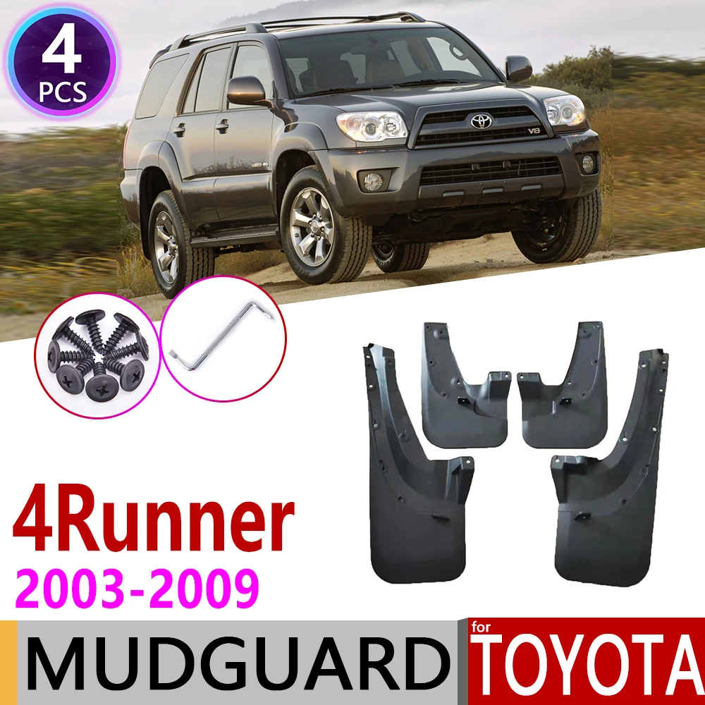 Guardabarros para 4runner 4runner SUV 2003 ~ accesorios para salpicaduras, 2004, 2005, 2006, 2008|Pegatinas para coche| - AliExpress