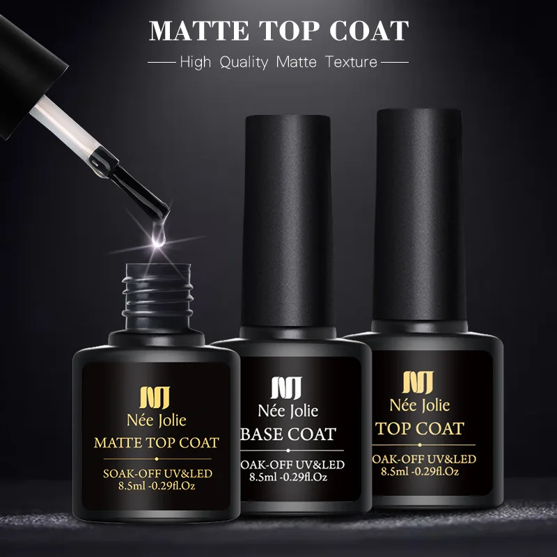 Nail Gel Base Coat & Top Coat