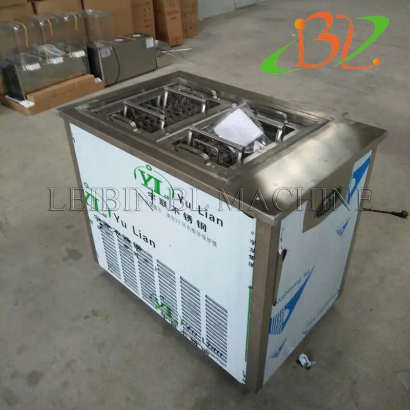 

PBOBP Professional Commercial Double Molds Popsicle Ice Lolly Making Machine/Ice Pop Machine/ice Lolly Ice Popsicle Maker