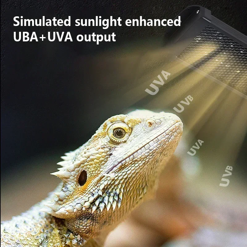 Reptile Uva+Uvb Full Spectrum Led Lamp 10.0/20.0 Sunbathe Heat Lamps for Turtle Lizard Snake Reptiles Breeding Tank Lighting 4
