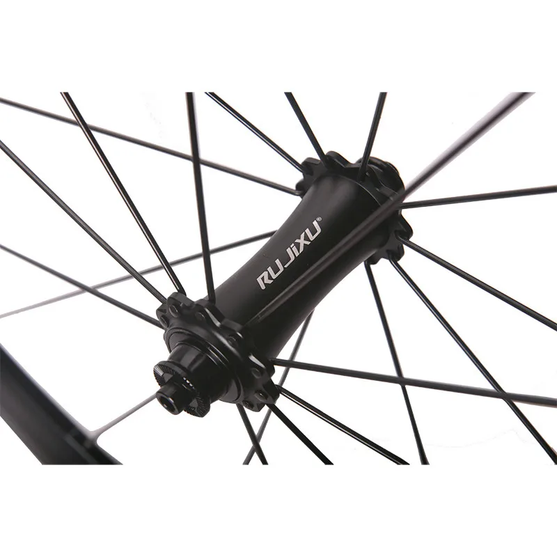 700C RUJIXU 36T Ratchet Road Bike Wheelset Depth 30/40/50mm