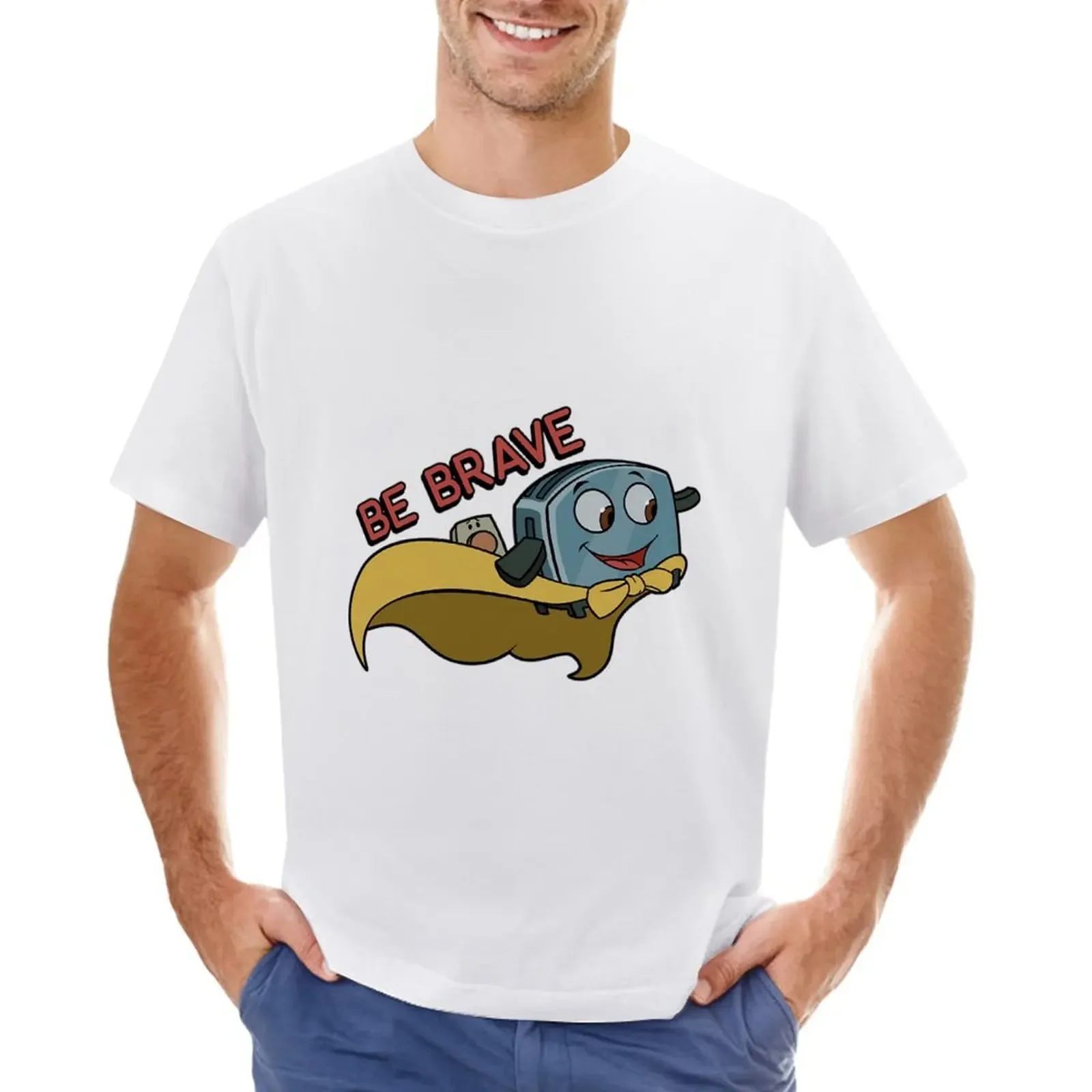 

Футболка с изображением маленького тостера, милая винтажная одежда, забавные мужские футболки