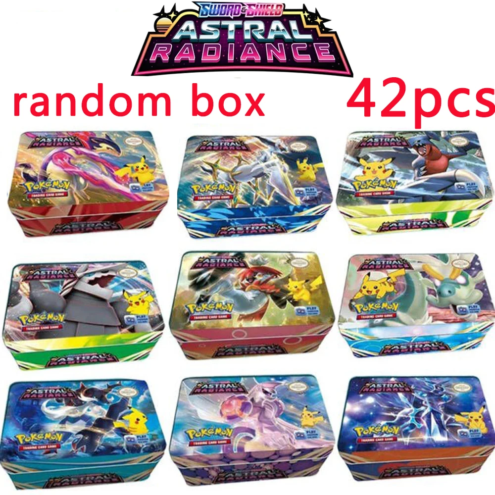 42 Cards Per Box New POKEMON Card English Version Pokemon Battle Collection Card Box Kids Toy Gift|Game Collection Cards| - AliExpress
