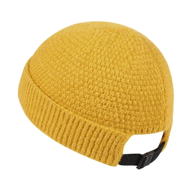 2025, neue gestrickte Schädeldecke für Männer und Frauen, warme, weiche Frühlings-Herbstmütze, Vermieter-Hip-Hop-Mütze, Totenkopfmütze, Outdoor-Rollenhut – Detail 12
