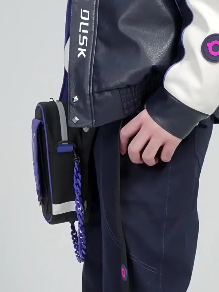 Borsa A Tracolla Honkai Impact 3 - Raiden Mei Herrscher Of Thunder - Piccola, Viola