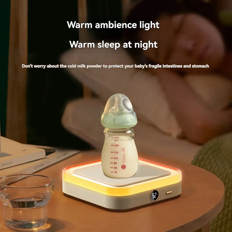 MAKE Smart-Mug-Warmer--Coffee-Warmer-For-Desk-Auto-Shut-Off-Coffee-Cup-Warmer--For-Desk-Use-Keep-Beverages-Warmer