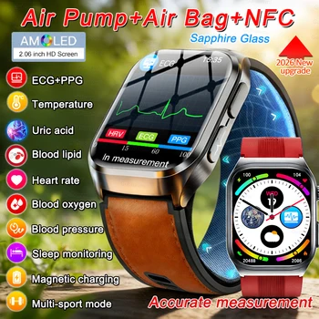 Air Pump Blood Pressure Smart Watch
