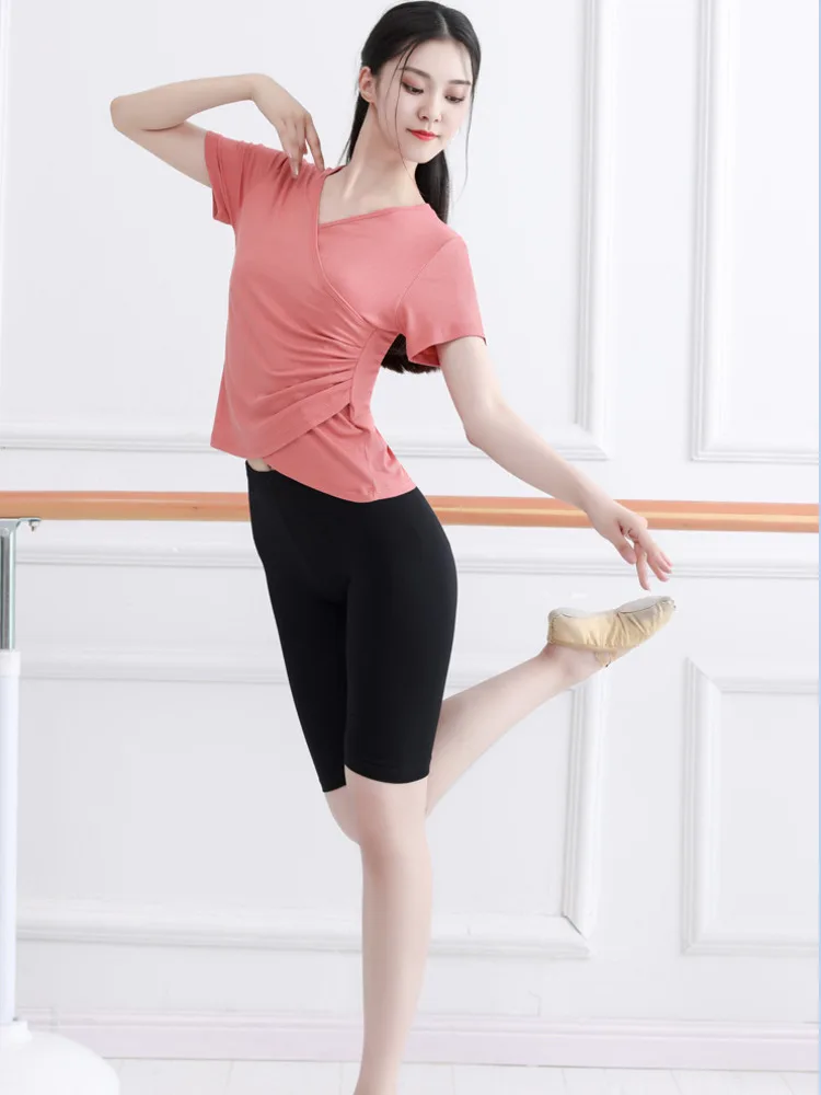 

High Waist Modern Dance Fantasia Pole Latin Shorts Solid Color Street Waltz Slim Fit Pants Adult Party Night Classical Wear Use