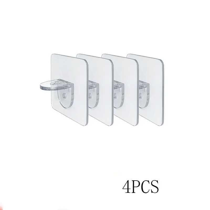 4/10PCS Shelf Support Pegs Adhesive Shelves Clips Strong Partition Pin for  Kitchen Cabinet Book Shelves Closet Bracket Clapboard - AliExpress