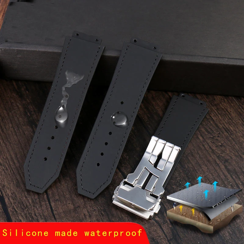 HUBLOTのストラップ Amazon.com: KAMIU 21mm Rubber Watch Strap with Replacement