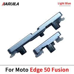 Enhanced Power and Volume Side Button Replacement - Premium Quality, Durable Side Key Replacement Parts (50 Fusion Light Blue)