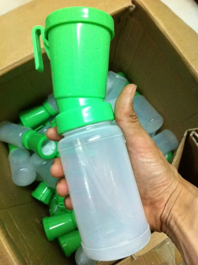 

50pcs 300ML Cow Teat Dipper Cup Non-return Medicine Cup Cow Nipple Disinfection Medicine Bath cup