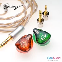 SeeAudio Bravery24 4Balanced Armature Hifi In-Ear Earphones  IEM with 3 in 1 Detachable Cable Headset Bravery 24 2