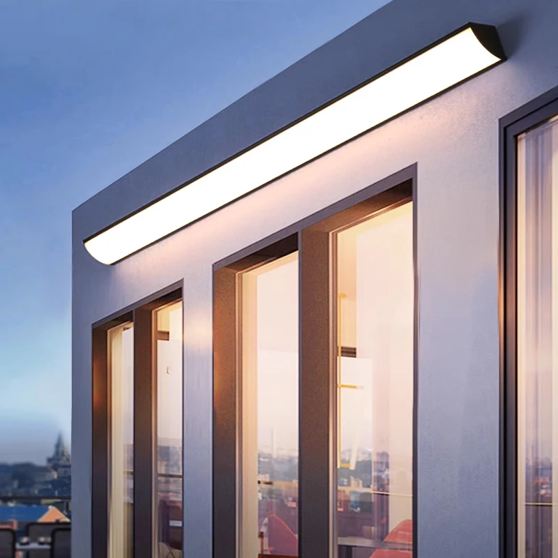 Lampada Da Parete Per Esterni Scale Da Corridoio Impermeabili E Antiruggine Pareti Da Giardino Porte Da Balcone Luci A Led Applique Da Parete Moderne