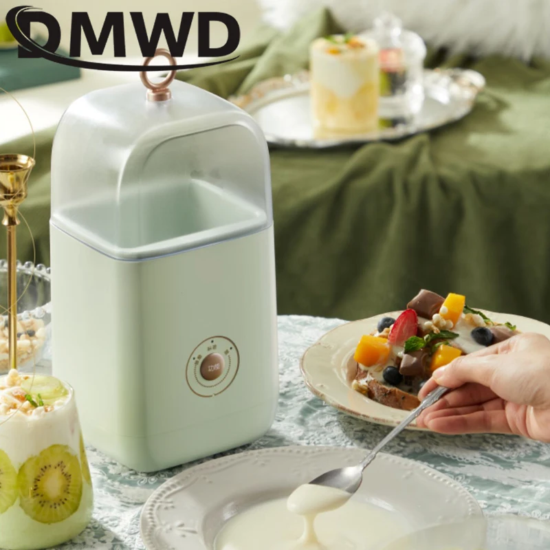 DMWD Multifunction Fermentation Machine Mini Electric Yogurt Maker Full-Automatic DIY Yogurt Tool Natto Rice Wine Fermenter 220V 2