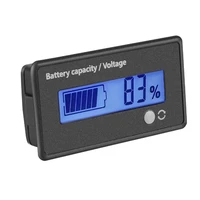 Battery Meter Battery Capacity Voltage Monitor, DC 12/24/36/48/60/72/84V Battery Capacity Voltage Gauge Indicator 1
