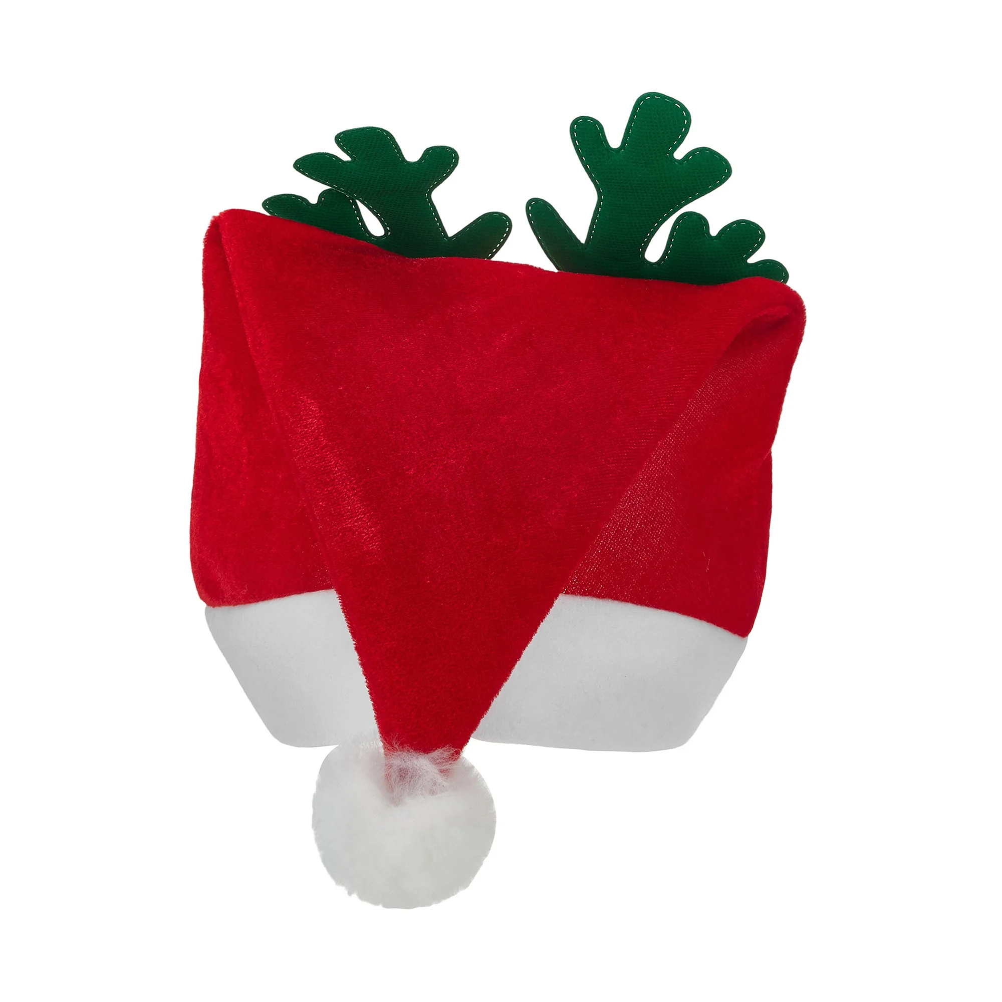 Festive Reindeer Antlers Headband with Glitter Bow and Bells Christmas Party Hair Accessories for Adults and Kids