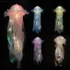 5PCS Jellyfish Lamp Portable Flower Lamp Jellyfish Wind Chimes Bedroom Night Light Hanging Lantern Home Decoration Birthday Gift 4