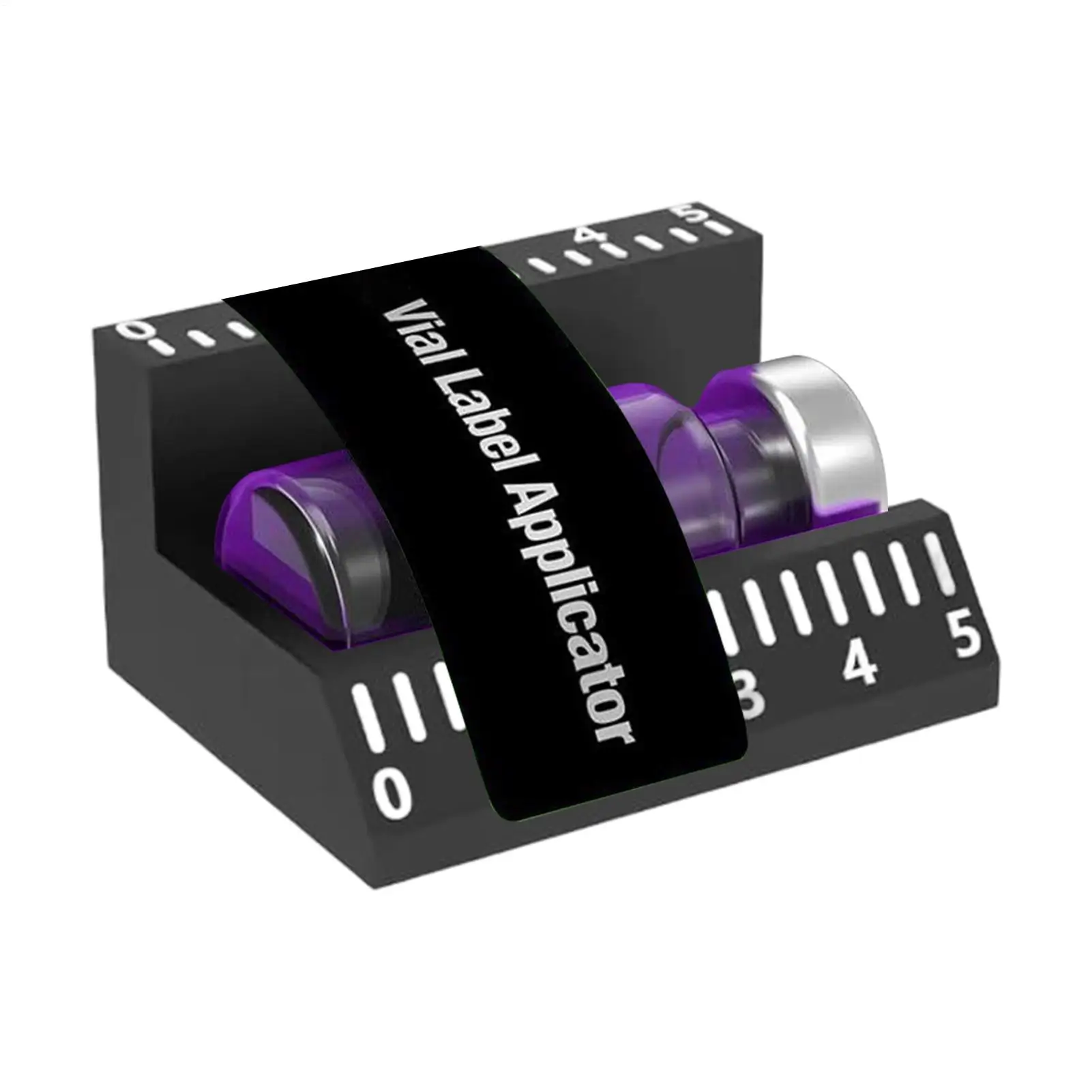 Precision Reusable Label Applicator for Small Bottles and Containers