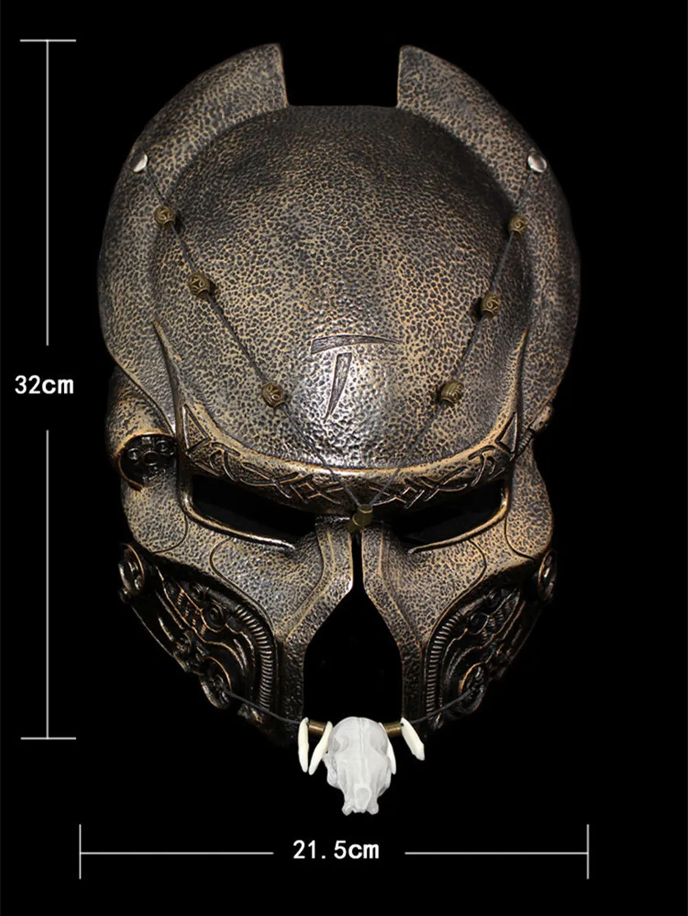 Máscara De Precio De Casco Depredador Casco De Depredador Para Disfraz De  Halloween [u] Cuotas Sin Interés