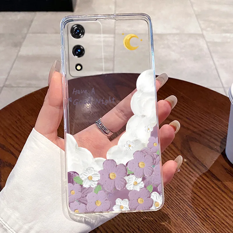 Aesthetic Cute Cat Astronaut Transparent Soft TPU Silicone Phone Case Cover