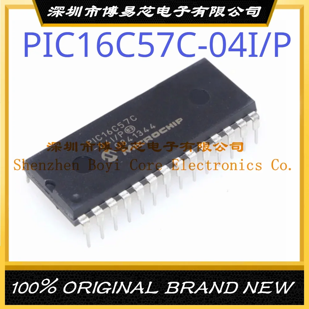 1 PCS/LOTE PIC16C57C-04I/p Pacote Dip28 Processador De Sinal Digital E Controlador Original Genuíno Ic Chip Pic16c57c 10pcs 50pcs atmega48pa pu dip28 new chip ic