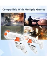 Enhance VR Shooting Game Experience Handle Gunstock Combination For Meta Quest 3/3 VR Accessories Handle Grip For Christmas Gift - Image 2