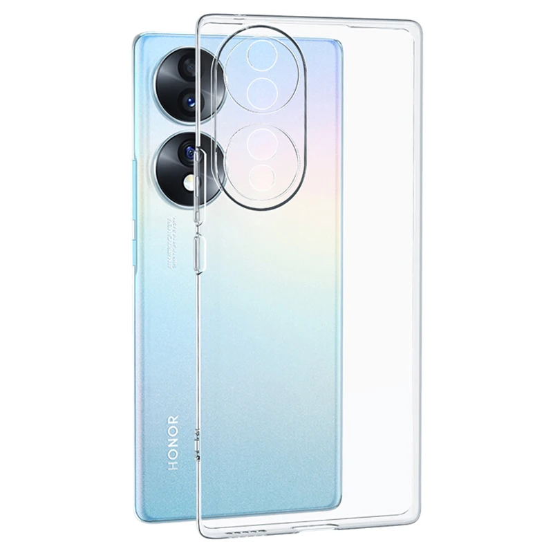 Прозрачный защитный чехол для телефона Honor 90 80 70 60 50 30 Lite Pro, мягкий чехол X6 X7 X8 X9 X10 X20 SE X30 Max X40 GT X50, задняя крышка