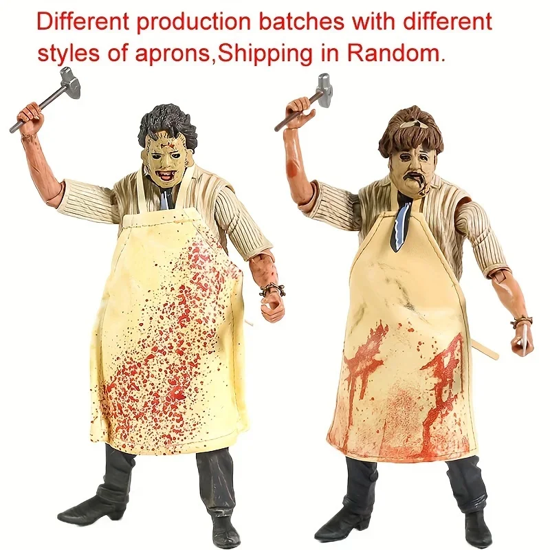 NECA Leatherface 7 İnç Aksiyon Figürü Aksesuarları Modeli Şekil